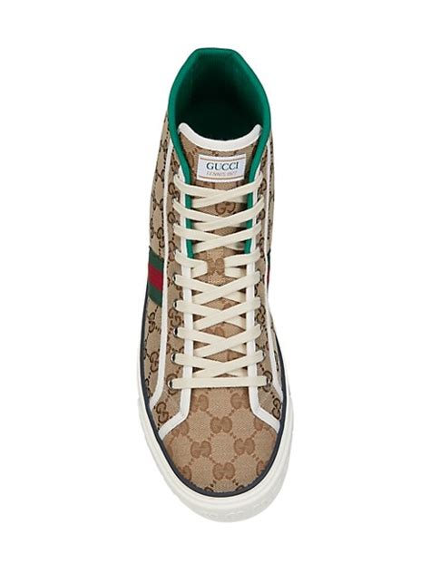 saks gucci shoes|saks Gucci high tops.